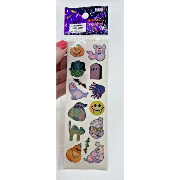 Fall Sticker Pencil Lot Halloween Witch Ghost Pumpkin Christian Gel Set Taiwan - Picture 13 of 16